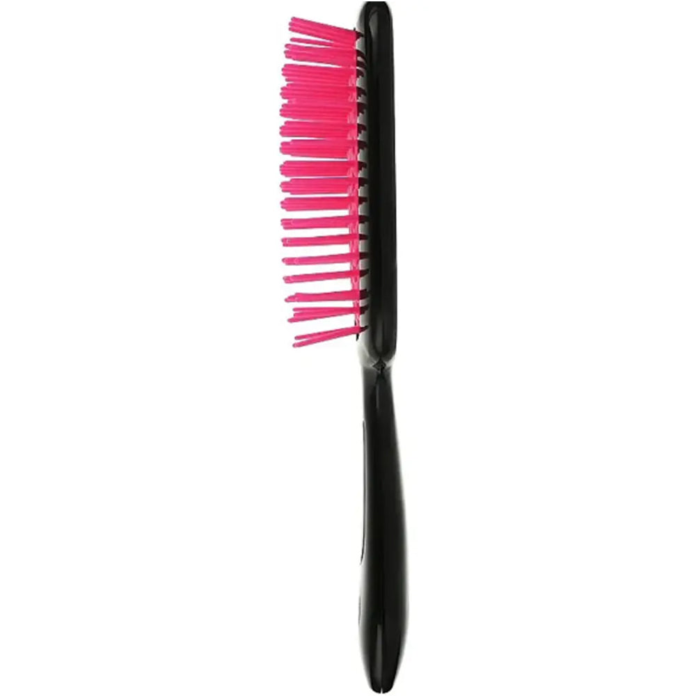 Расческа для волос черная с малиновым - Janeke Superbrush The Original Italian Black&amp;Raspberry