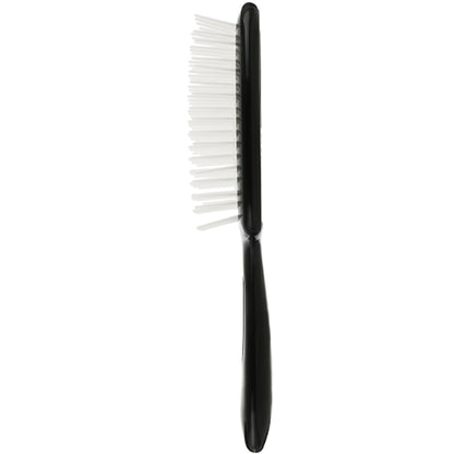 Гребінець для волосся чорний з білим - Janeke Superbrush The Original Italian Black&amp;White