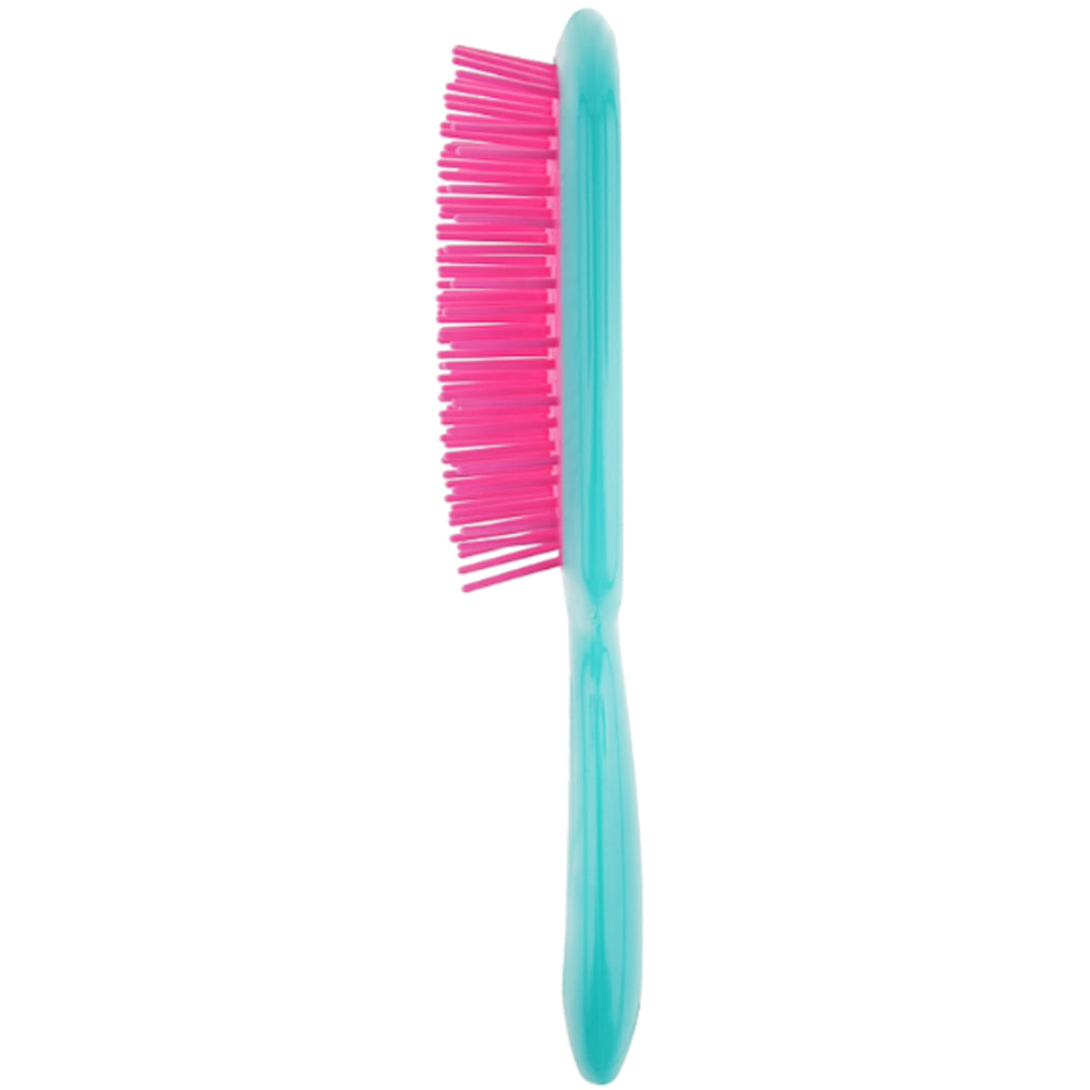 Расческа для волос синий с розовыми - Janeke Superbrush The Original Italian Blue&amp;Pink