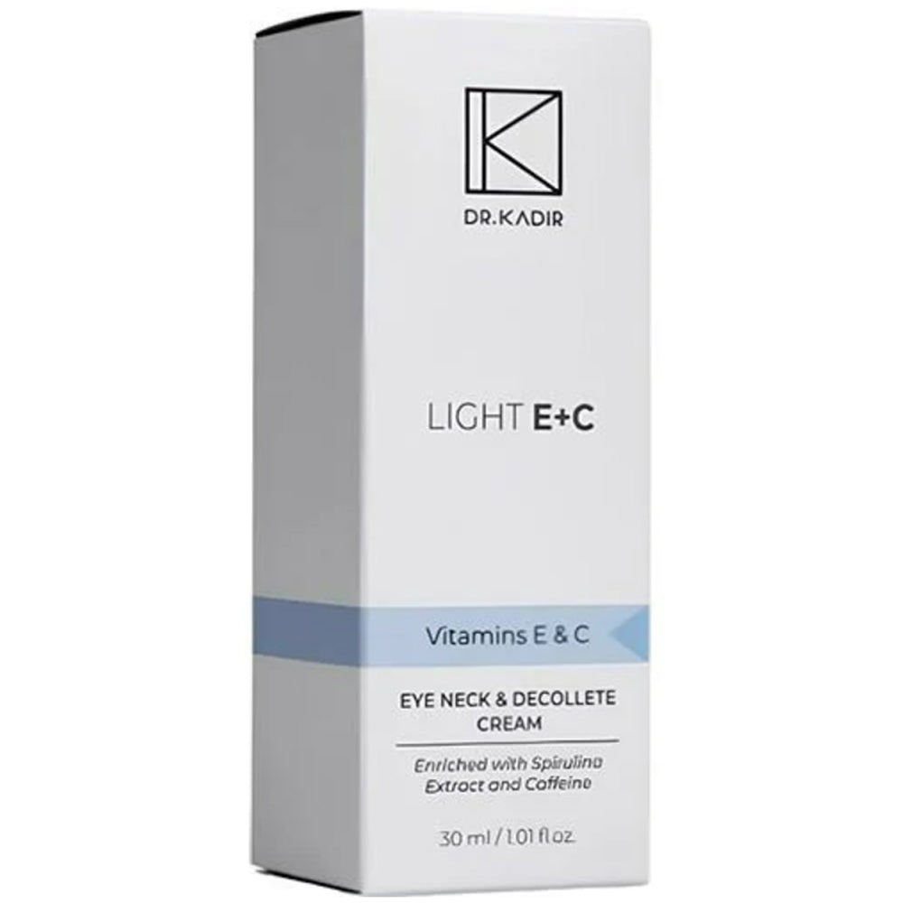 Dr.Kadir LIGHT E+C - Крем для області навколо очей і шиї c вітамінами Е + С