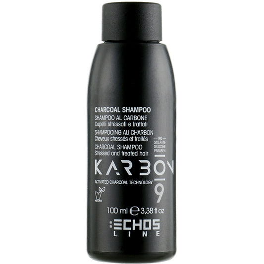 Echosline Karbon 9 Charcoal Shampoo – Шампунь з активованим вугіллям