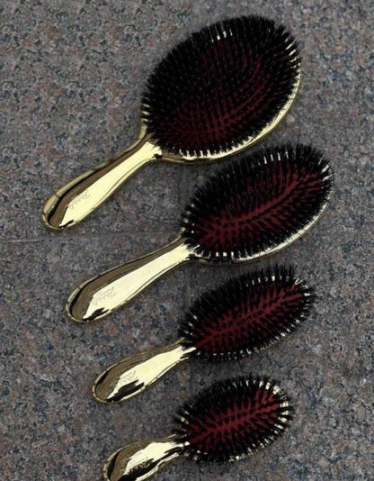 Щітка для волосся з натуральною щетиною - Janeke Gold Hairbrush XL