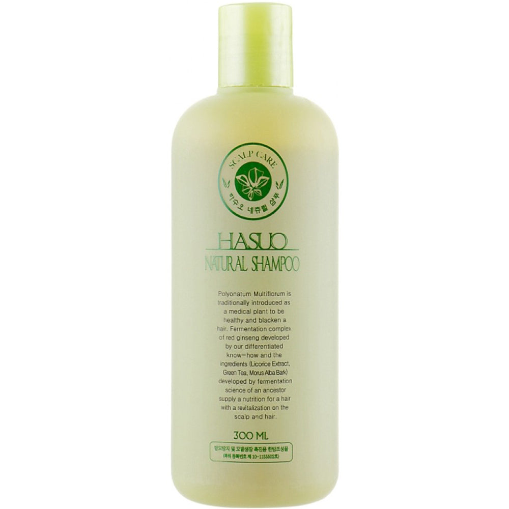 PL Cosmetic Hasuo Natural Shampoo - Шампунь для стимулювання росту волосся