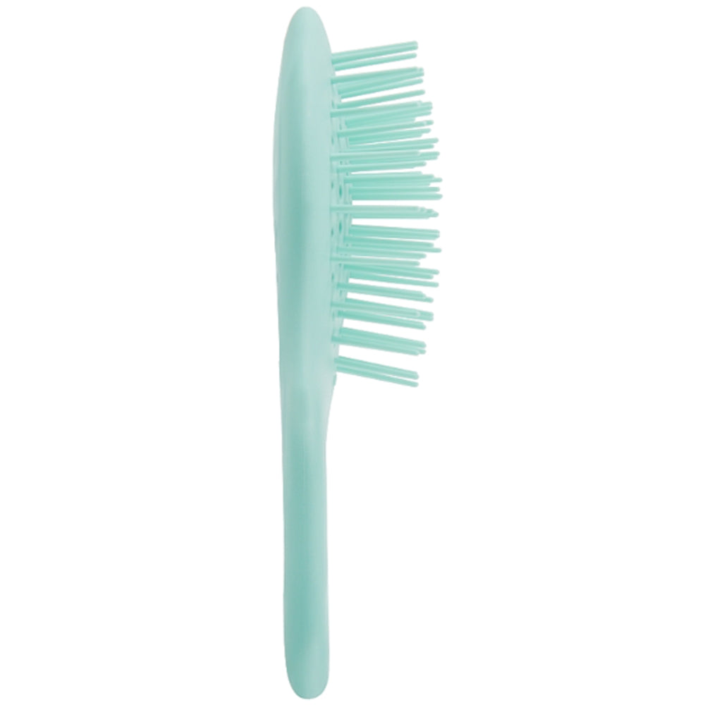 Щітка для волосся блакитна - Janeke Superbrush Mini Silicon Line Light Blue