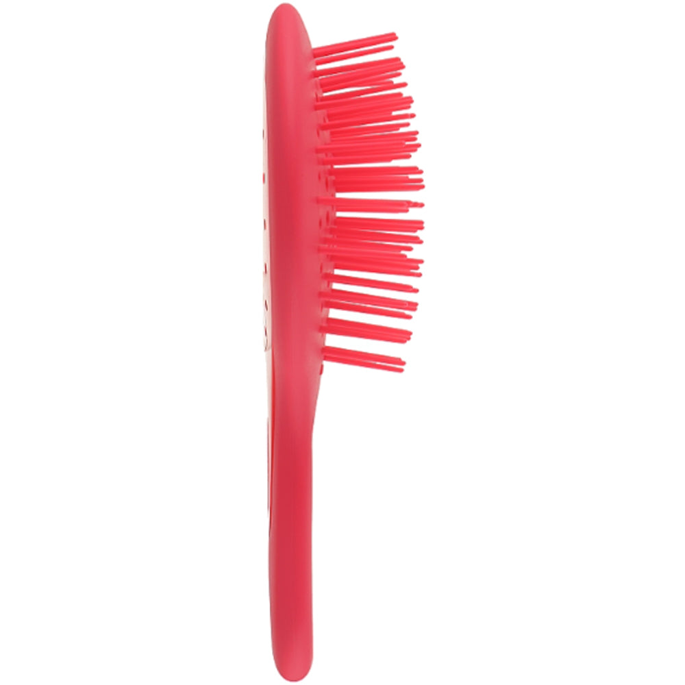 Щетка для волос красная - Janeke Superbrush Mini Silicon Line Red