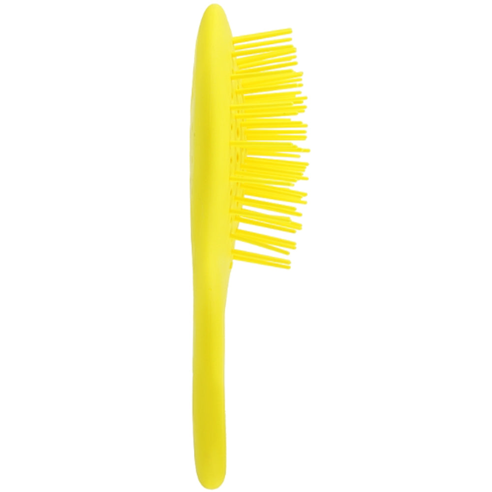Щітка для волосся жовта - Janeke Superbrush Mini Silicon Line Yellow
