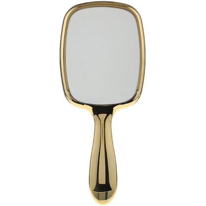 Расческа для волос с зеркалом золотой - Janeke Hairbrush With Mirror Gold