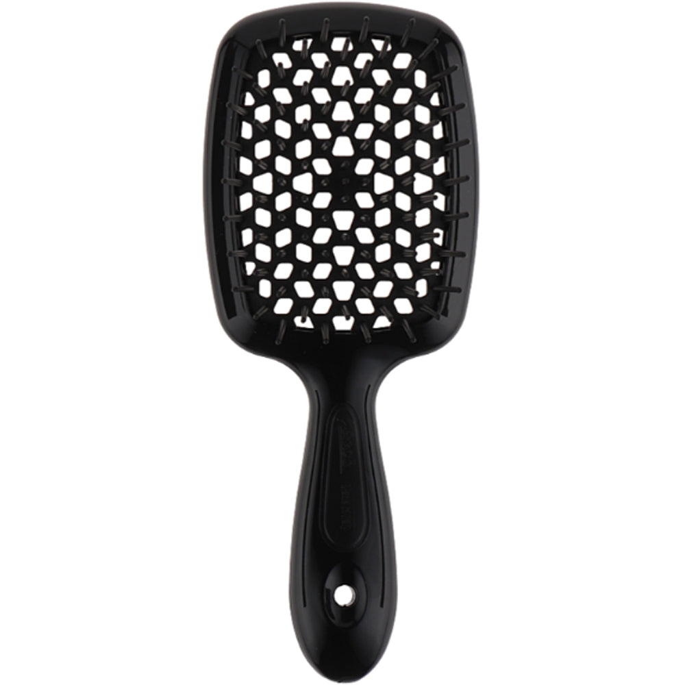Расческа для волос черная - Janeke Superbrush Small Black