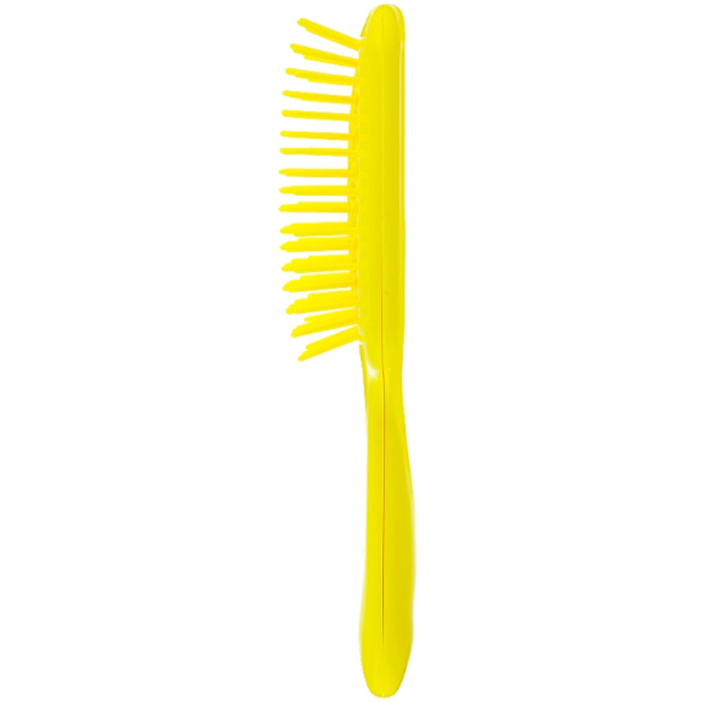 Расческа для волос неоновая желтая - Janeke Small Superbrush Neon Yellow