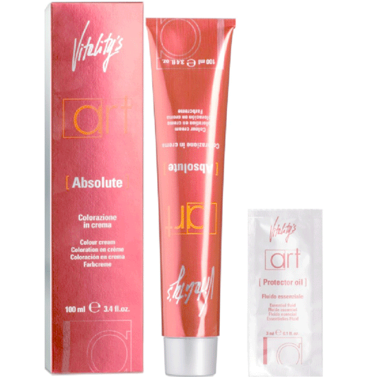 Vitality’s Art Absolute Hair Color Cream 100 ml - Стійка крем-фарба для волосся з масляним коктейлем