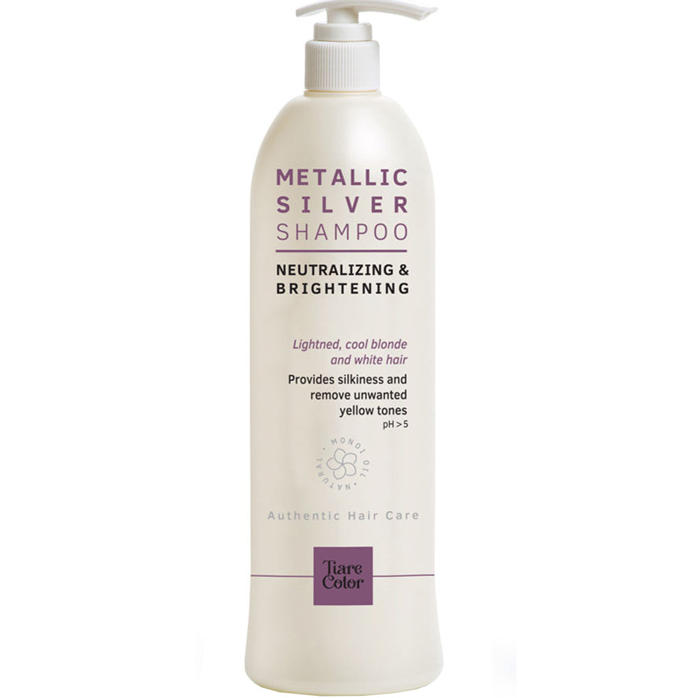 Tiarecolor Metallic Silver Shampoo – Шампунь нейтралізація жовтизни і сяйво