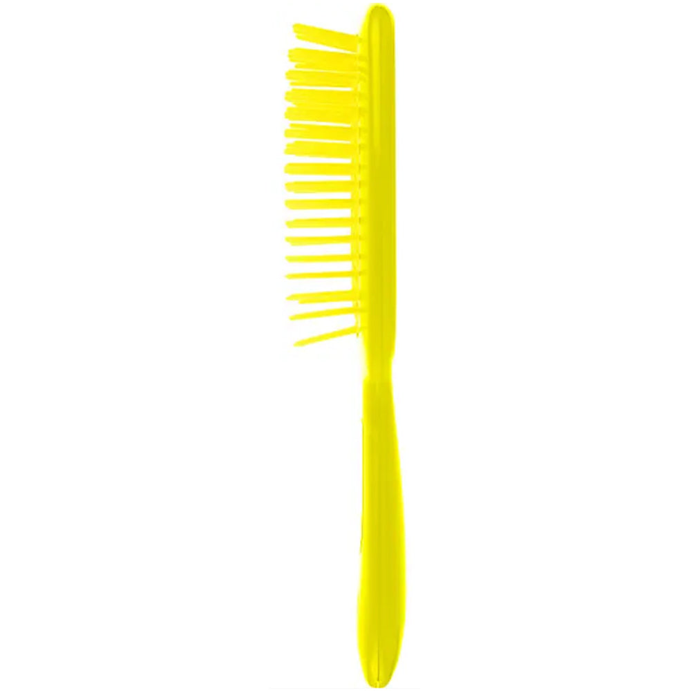 Гребінець для волосся жовтий неон - Janeke Superbrush The Original Italian Yellow Neon