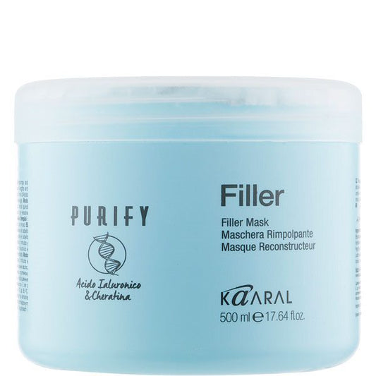 Маска-филлер для волос с кератином и гиалуроновой кислотой - Kaaral Purify Filler Mask