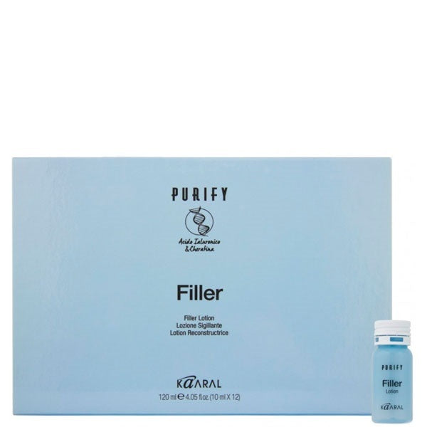 Лосьон-реконструктор для волос с кератином и гиалуроновой кислотой - Kaaral Purify Filler Lotion