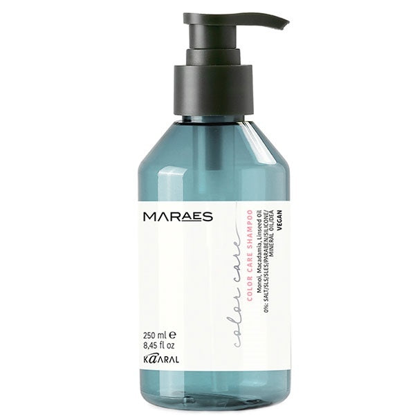 Kaaral Maraes Color Care Shampoo - Шампунь для окрашенных волос с маслом макадамии и льняным маслом.