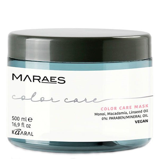 Kaaral Maraes Color Care Mask - Маска для фарбованого волосся з олією макадамії та ллянною олією