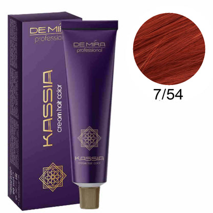 Професійна стійка крем-фарба 90 мл - DeMira Professional Kassia Cream Hair Color 90 ml