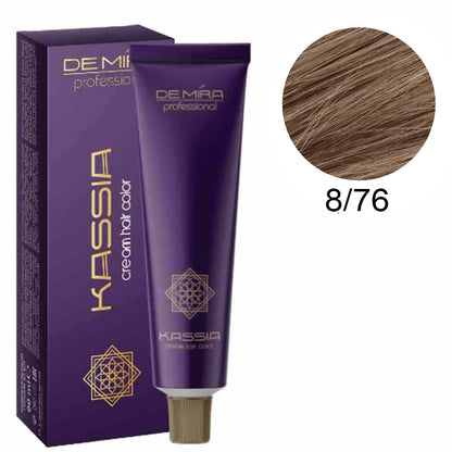 Професійна стійка крем-фарба 90 мл - DeMira Professional Kassia Cream Hair Color 90 ml