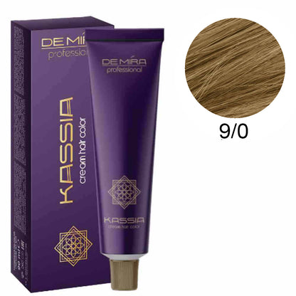 Професійна стійка крем-фарба 90 мл - DeMira Professional Kassia Cream Hair Color 90 ml