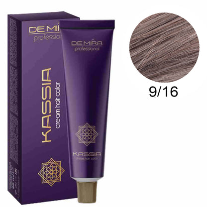Професійна стійка крем-фарба 90 мл - DeMira Professional Kassia Cream Hair Color 90 ml