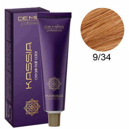 Професійна стійка крем-фарба 90 мл - DeMira Professional Kassia Cream Hair Color 90 ml