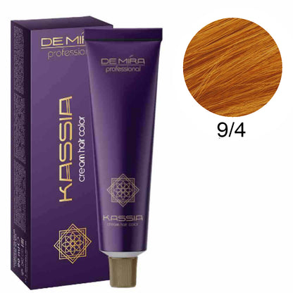 Професійна стійка крем-фарба 90 мл - DeMira Professional Kassia Cream Hair Color 90 ml