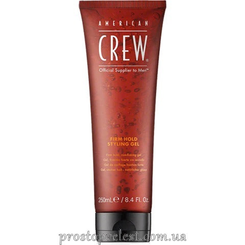 American Crew Firm Hold Styling Gel - Гель сильной фиксации в тубе