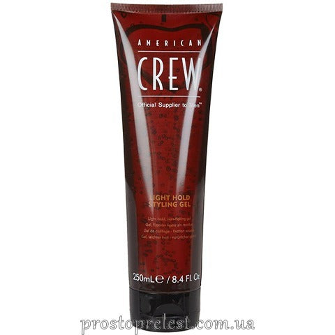 American Crew Light Hold Styling Gel - Гель слабкої фіксації в тубі