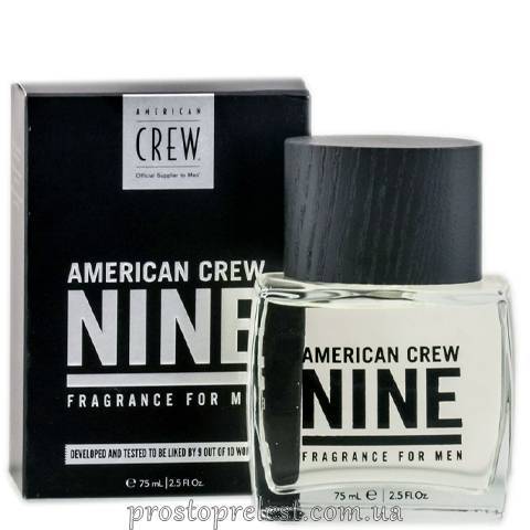 American Crew Nine Fragrance For Men - Туалетная вода