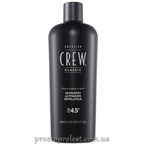American Crew Precision Blend Developer - Проявник для системи маскування сивини 4,5%