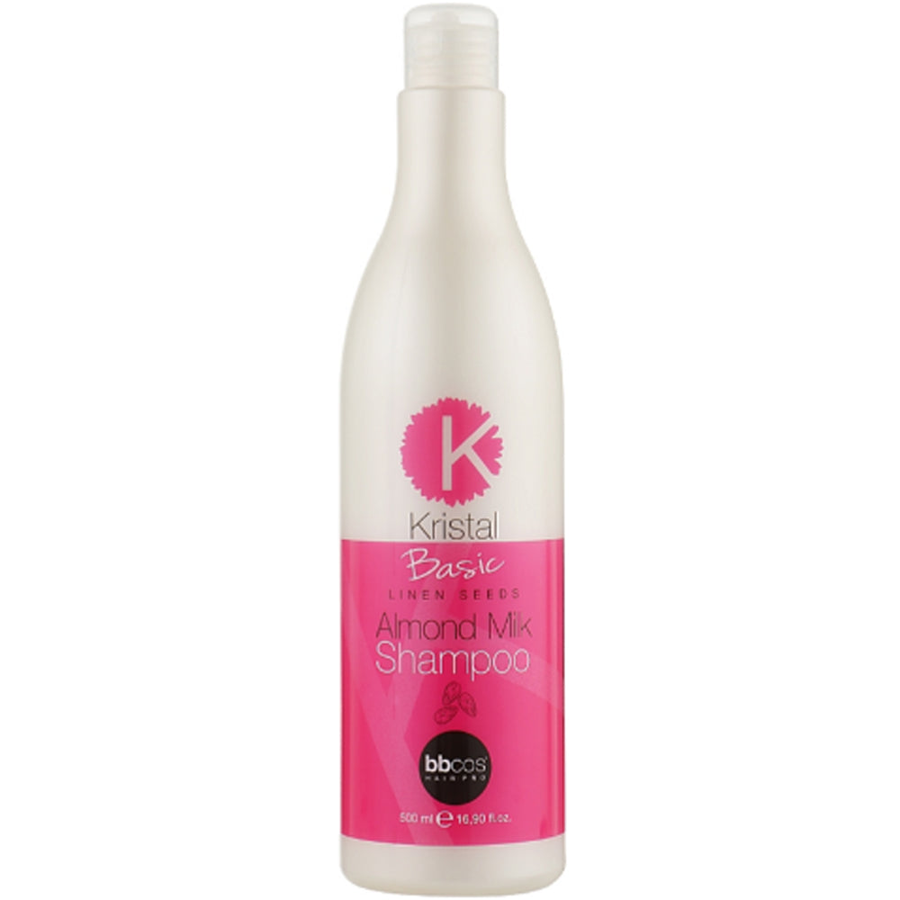 BBcos Kristal Basic Almond Milk Shampoo - Шампунь для волосся з мигдальним молочком