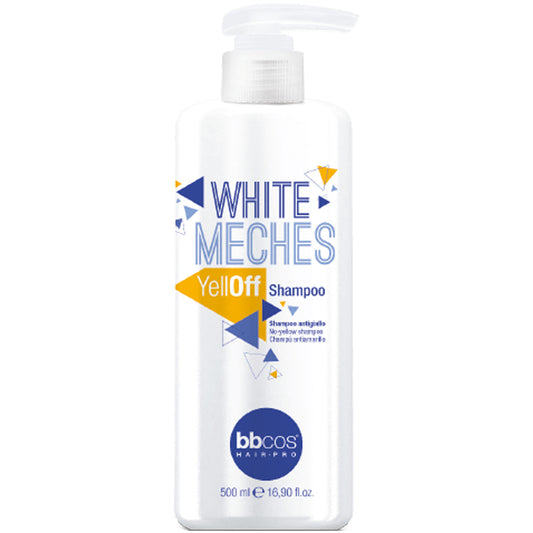 Шампунь для освітленого волосся - BBcos White Meches Yell-Off Shampoo
