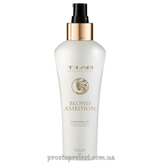 T-Lab Professional Blond Ambition Elixir Absolute - Эликсир для обесцвеченных волос