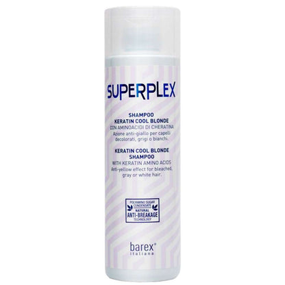 Barex Italiana Superplex Keratin Cool Blonde Shampoo — Кератиновий шампунь Холодний блонд