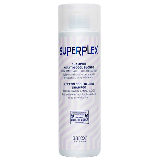 Barex Italiana Superplex Keratin Cool Blonde Shampoo — Кератиновий шампунь Холодний блонд