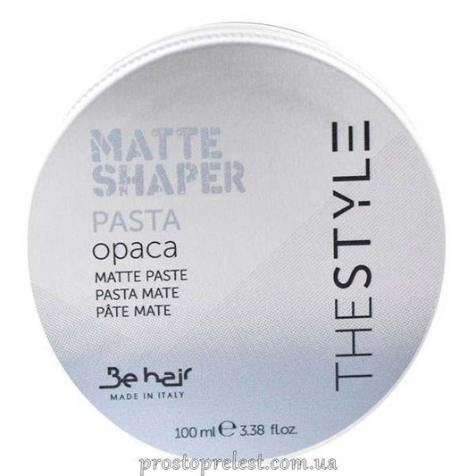 Be Hair The Style Matte Shaper Paste - Матова паста для укладки волосся