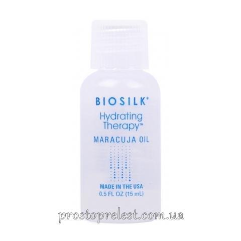 Biosilk Hydrating Therapy Maracuja Oil - Масло для глубокого увлажнения волос с экстрактом маракуйи