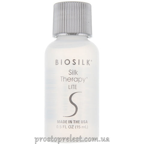 Biosilk Silk Therapy Lite - Рідкий шовк для волосся легкий