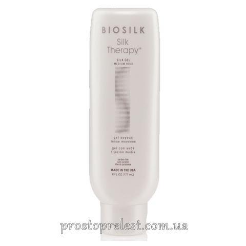 Biosilk Silk Therapy Thickening Light Hold Cream - Ущільнюючий крем для волосся легкої фіксації