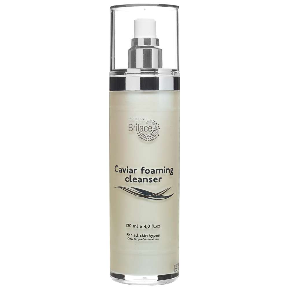 Пенный очиститель для лица - Brilace Caviar Foam Cleanser