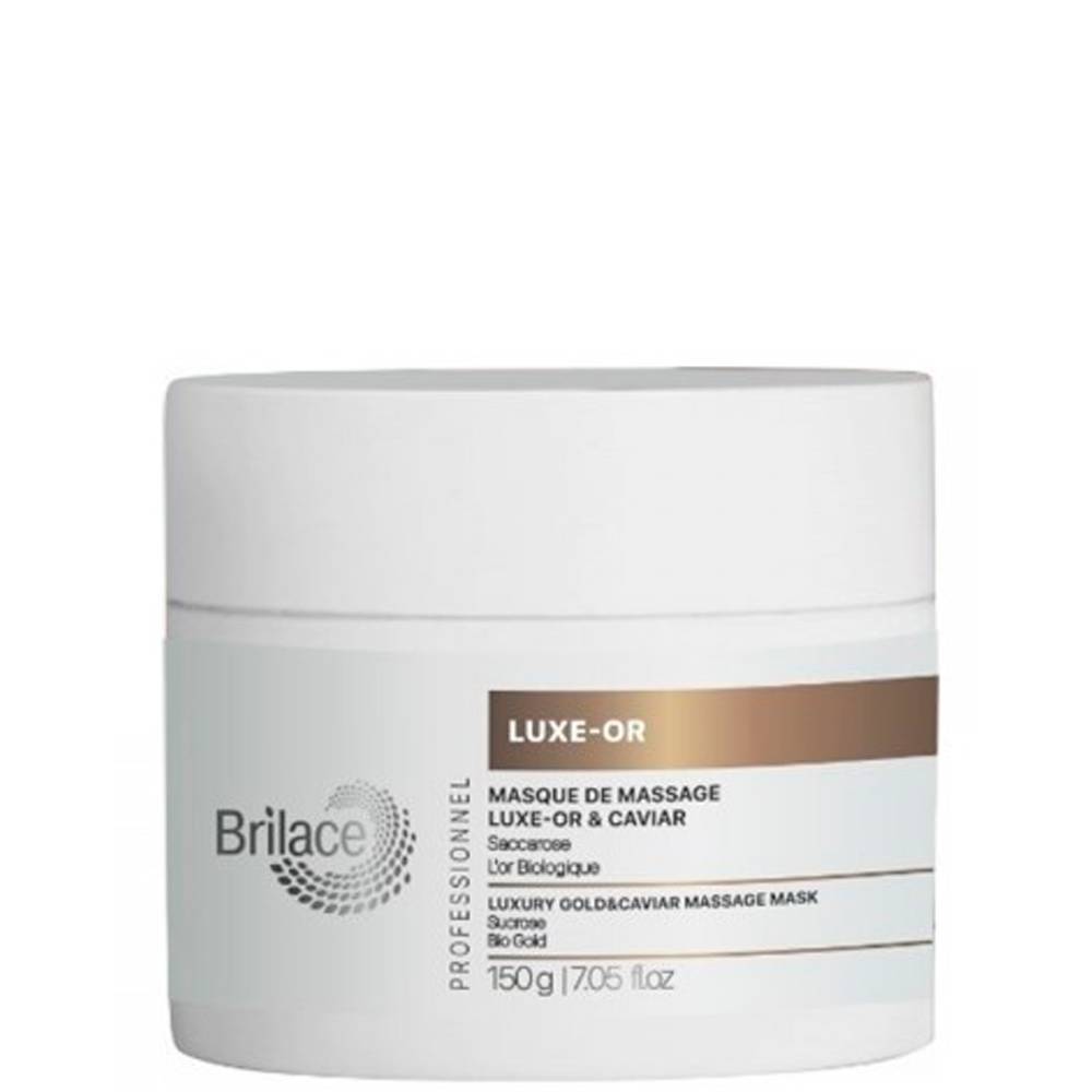 Масажна маска з золотом та ікрою - Brilace Luxury Gold &amp; Caviar Massage Mask