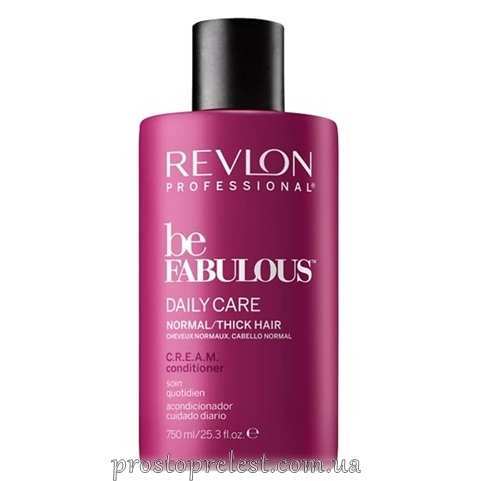 Revlon Professional Be Fabulous Normal/Thick Hair C.R.E.A.M. Conditioner - Кондиціонер для нормального і густого волосся