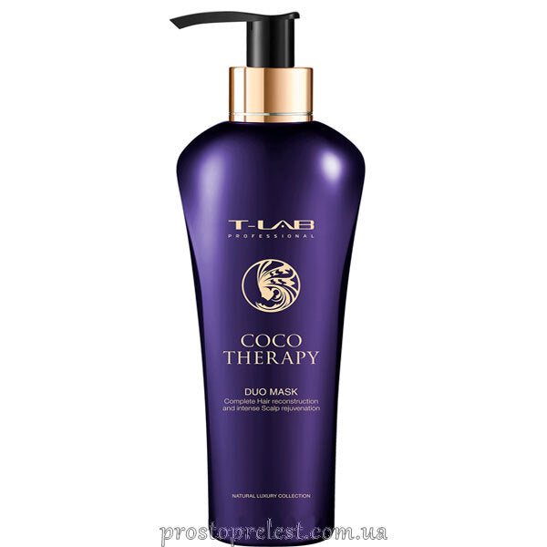 T-Lab Professional Coco Therapy Duo Mask - Маска для відновлення волосся