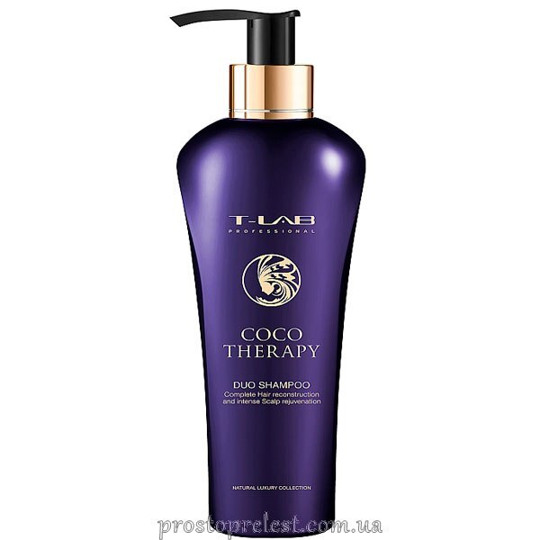 T-Lab Professional Coco Therapy Duo Shampoo - Шампунь для відновлення волосся