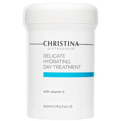 Christina Delicate Hydrating Day Treatment + Vitamin E - Делікатний зволожуючий денний крем з вітаміном Е для нормальної і сухої шкіри