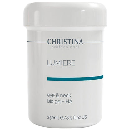 Christina Eye & Neck Bio gel + HA - Lumiere - Гель Луміре з гіалуроновою кислотою для шкіри навколо очей і шиї