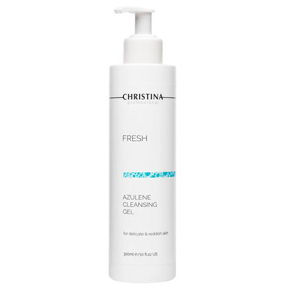 Азуленовий очищувальний гель для чутливої шкіри - Christina Fresh