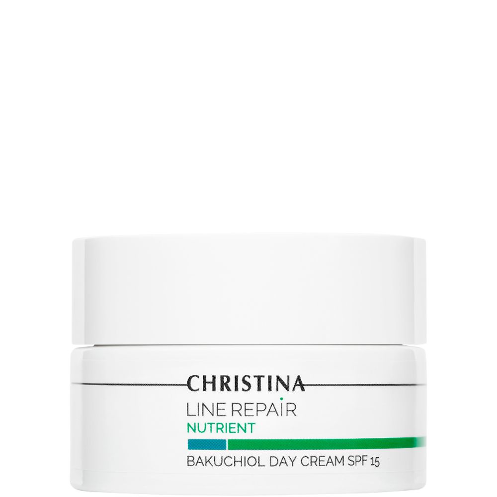 Денний крем з бакучіолом - Christina Line Repair Nutrient Bakuchiol Day Cream SPF 15