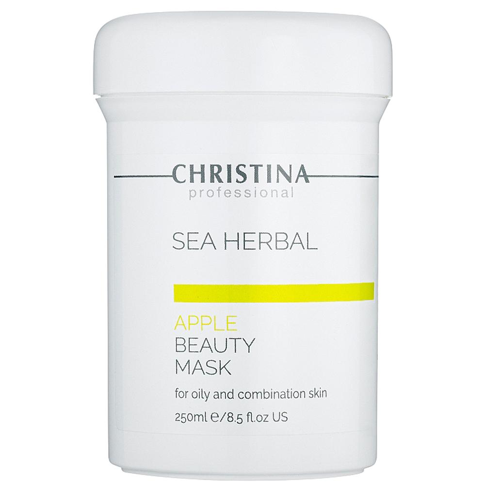 Christina Sea Herbal Beauty Mask Green Apple - Яблочная маска красоты для жирной и комбинированной кожи