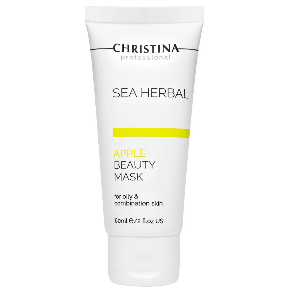 Christina Sea Herbal Beauty Mask Green Apple - Яблучна маска краси для жирної та комбінованої шкіри
